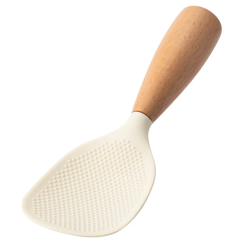 Food Grade Silicone Rice Spoon – Heat Resistant Non-Stick Cooking Utensil