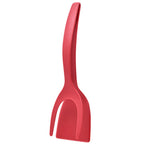 2-in-1 Grip Flip Spatula Clamp – Non-Stick Kitchen Turner Tool