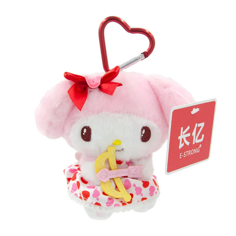 Sanrio Hello Kitty & Kuromi Plush Keychain Bag Charm