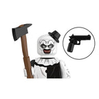 Novel Horrible Movie Halloween Pumpkin Witch Nun Vampire Zombies Building Blocks Mini Action Figure Toys