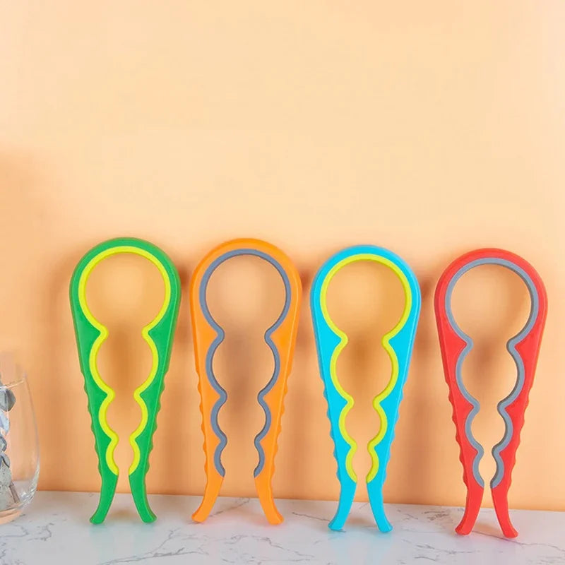 4-in-1 Jar Opener – Multi Function Lid, Bottle & Can Opener