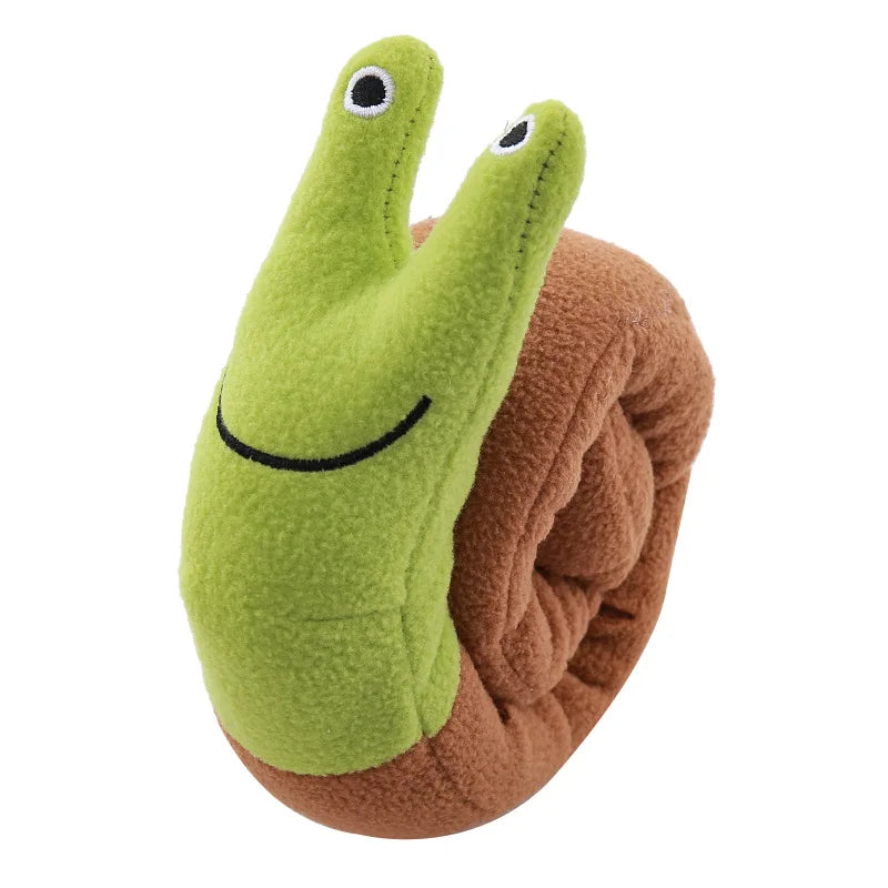 Snail Shaped Snuffle Puzzle Pet Toy for Dogs and Cats Play