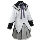 Akemi Homura Anime Cosplay Costume – Fighting Uniform Outfit