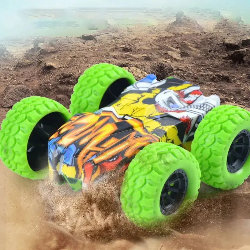Double-Sided Inertia Off-Road Stunt Toy Car for Kids