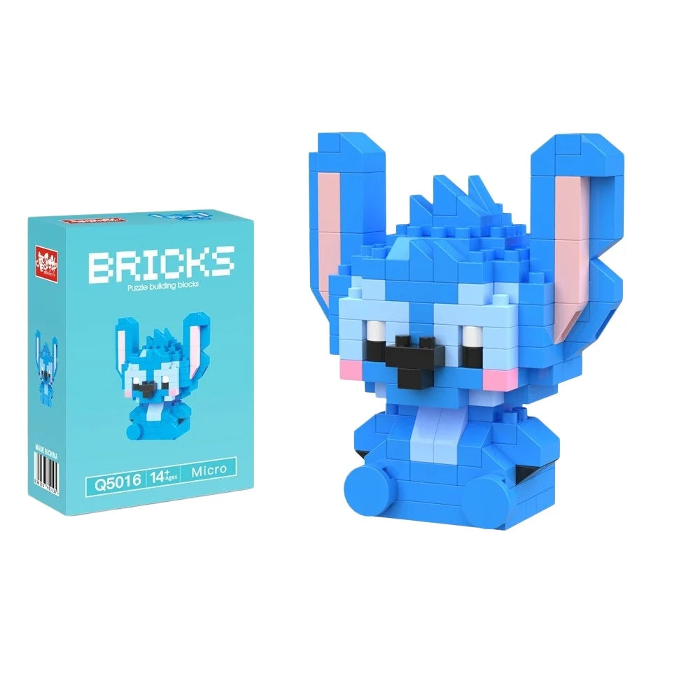 Disney Zootopia Small LinaBell Building Blocks Judy Nick Model Donald Duck Education Lotso Toys Mickey Mouse For Kids Birthday