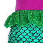 Kids Little Mermaid Ariel Princess Costume Dress – Cosplay Party Outfit