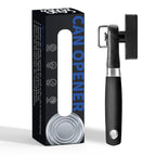 Stainless Steel Manual Can Opener with Side Cut & Bottle Opener Tool