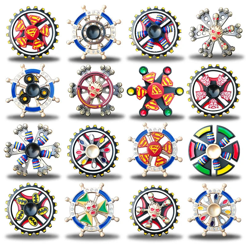 Rainbow Metal High-Speed Fidget Spinner