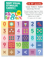 Baby Visual Stimulation Montessori High Contrast Flash Cards