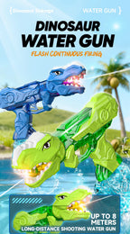 Electric Dinosaur Water Blaster with LED Lights