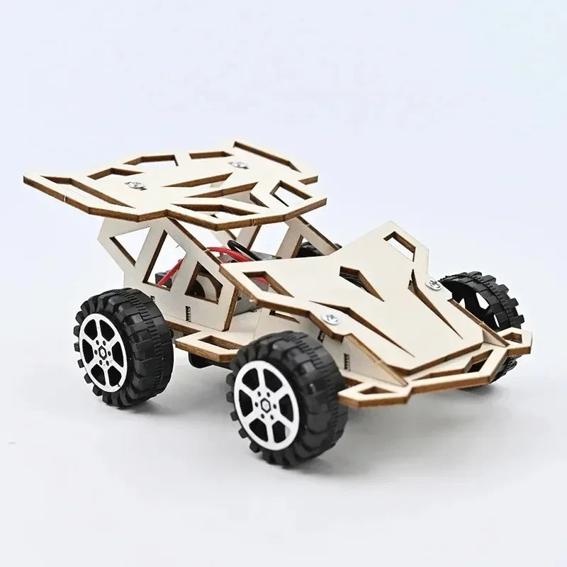DIY Wooden Remote Control Car STEM Science Experiment Building Kit for Kids