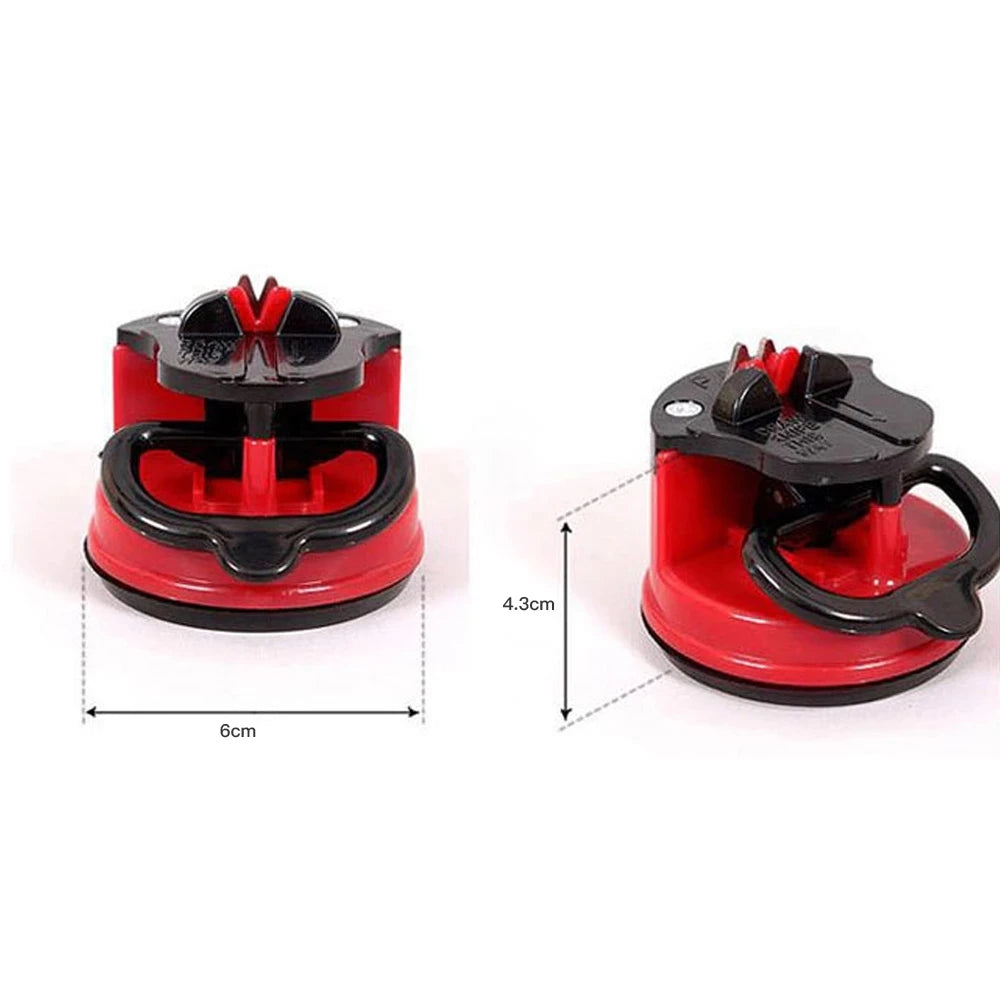 Suction Knife Sharpener – Portable Manual Kitchen Knife Sharpening Tool