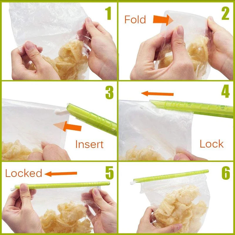 Reusable Food Bag Sealing Clip for Snack and Kitchen Storage Bags