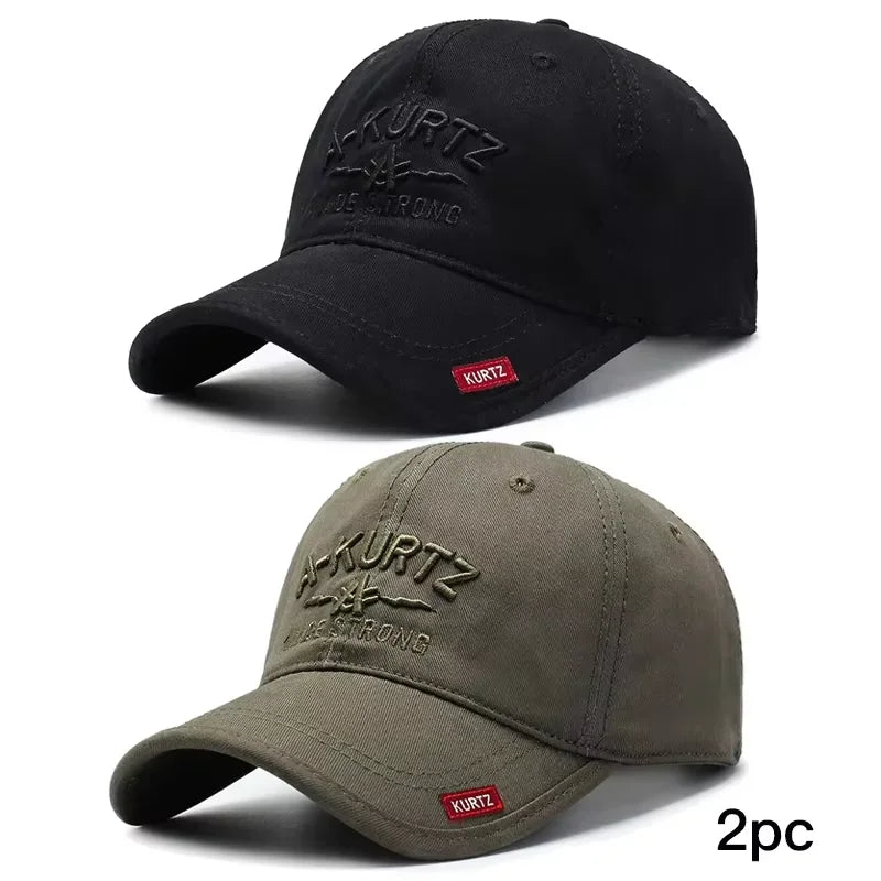 Korean Style Embroidery Baseball Cap for Outdoor Sun Protection
