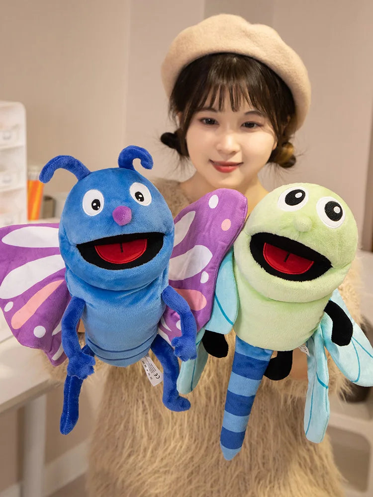 Insect Plush Hand Puppet Storytelling Toy for Kids