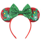 Sequin Mouse Ears Bow Headband for Women & Girls