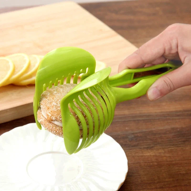 Stainless Steel Fruit Slicer Clip for Tomato, Onion and Citrus