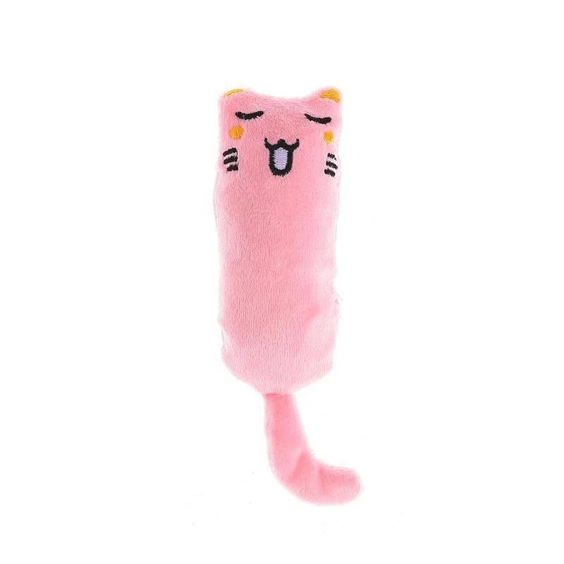 Catnip Rustle Sound Plush Cat Toy for Interactive Indoor Play