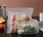 Reusable Silicone Food Storage Bags – Leakproof Freezer Storage Set