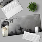 New Misa Amane Light Yagami Desk Mat Death Note Anime Mousepad Computer Gamers Lock Edge Mouse Pad Gaming E-sports Keyboard Pads