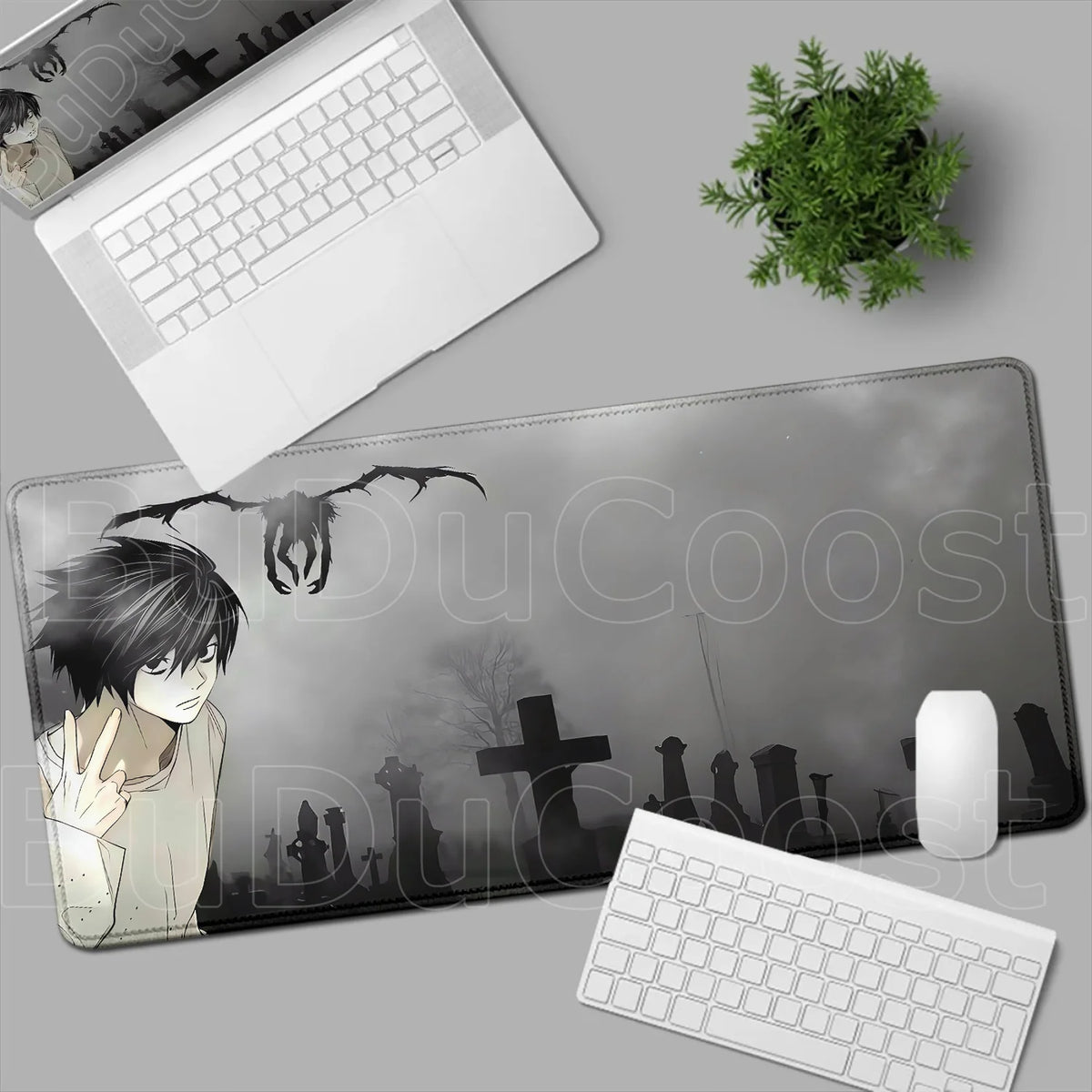 New Misa Amane Light Yagami Desk Mat Death Note Anime Mousepad Computer Gamers Lock Edge Mouse Pad Gaming E-sports Keyboard Pads
