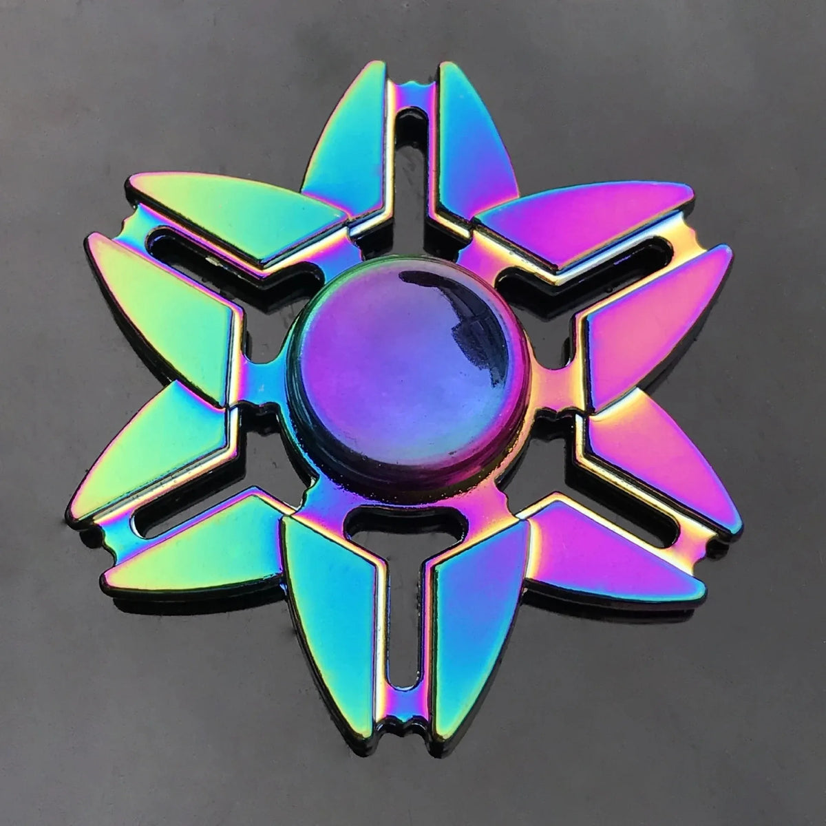 Rainbow Metal R188 Fidget Spinner