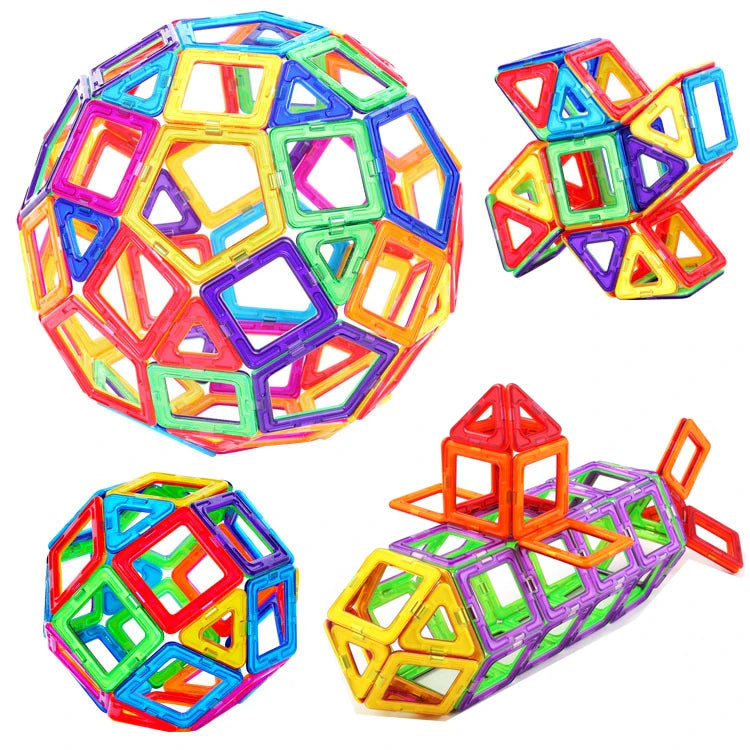 Magnetic Building Blocks DIY STEM Construction Set for Kids