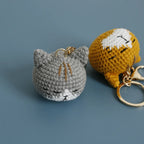 Exquisite Kitten Crochet Keychain Cute Cat Bag Charm