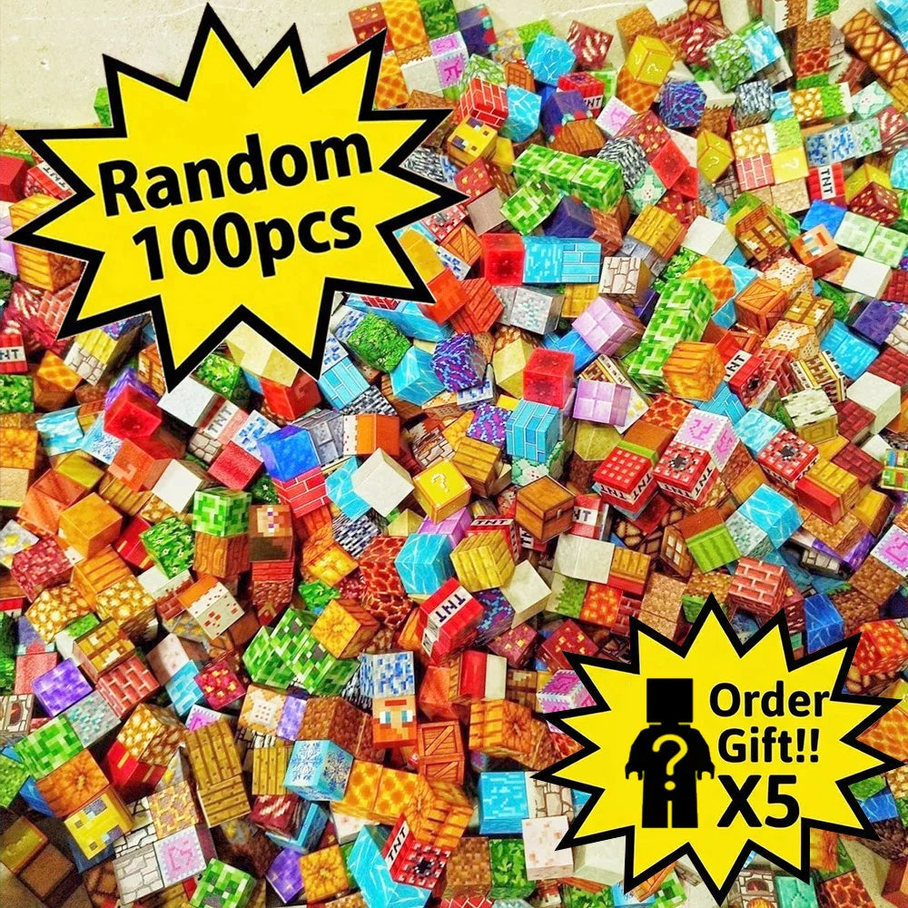 Funxinee Dinosaur Theme Park Magnetic Blocks STEM Building Set