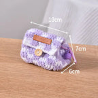 Cute Crochet Mini Coin Bag Keychain Storage Charm