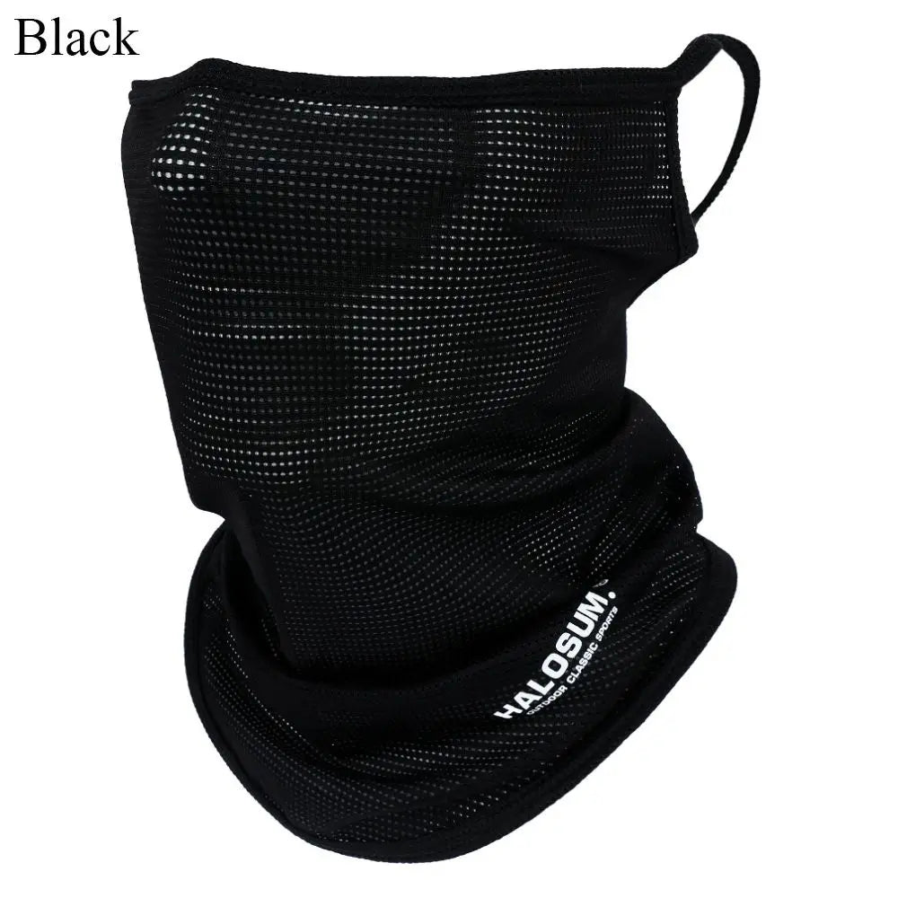 Summer Ice Silk Balaclava Face Mask for UV Outdoor Protection