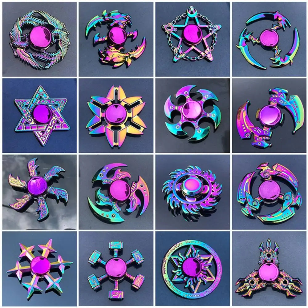 Dragon Wing Metal Rainbow High-Speed Fidget Spinner