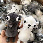 Cute Puppy Plush Keychain Chihuahua Bag Charm for Kids and Girls