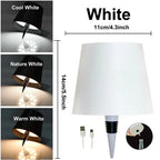LED Table Lamp Wireless Wine Bottle Lamp USB Rechargeable Table Light Touch Control Dimming for Bar Club Cafe Atmosphere Decor