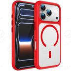 Magnetic Frosted For Magsafe Shockproof Case For iPhone 18 17 16 Pro 15 14 13 Max Translucent Wireless Charge Anti-fall Cover