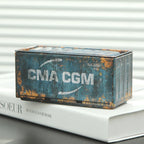 Mini Iron Storage Box Miniature Storage Iron Box Creative Decoration Collect Small Item Desktop Mini Container Model Xmas Gifts