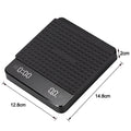 Electronic Coffee Scale with Timer and Silicone Pad USB Rechargeable