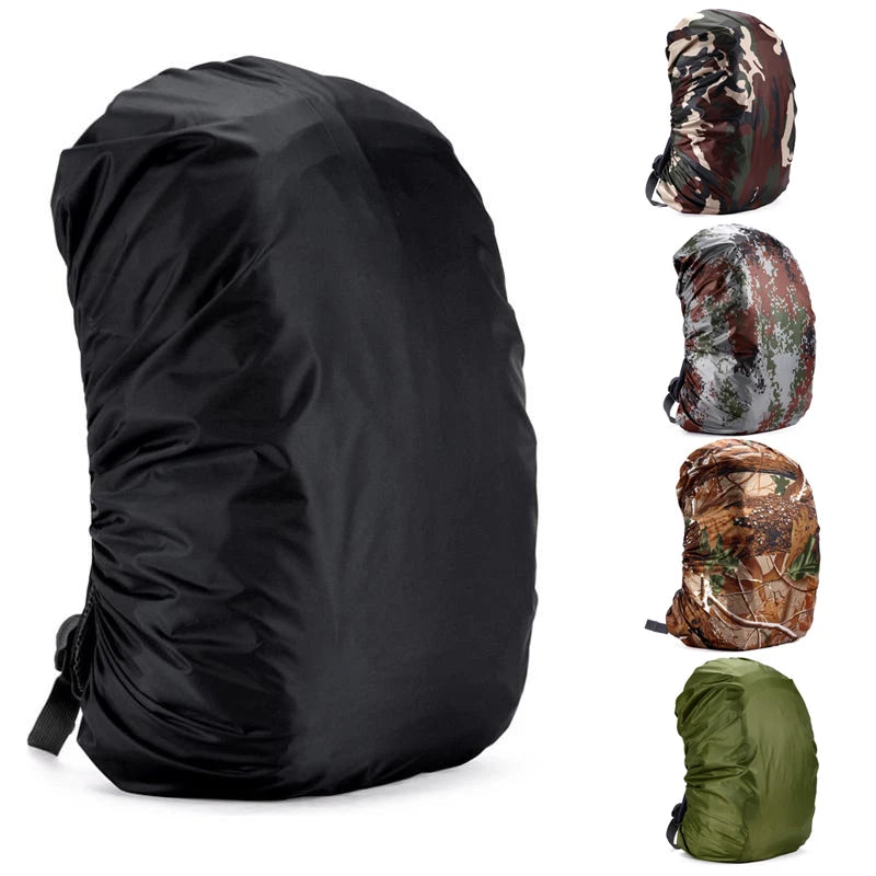 35L–60L Waterproof Hiking & Camping Backpack with Rain Cover