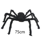 Halloween Big Plush Spider Halloween Decoration Party Props Outdoor Big Spider Decoration Chamber Trick A Prank  Big Spider
