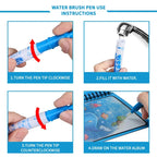 Magic Water Drawing Book with Reusable Coloring Pen for Kids Fun