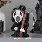 “Halloween themed  Halloween building blocks: Handmade death, clowns and horror scenes – creative holiday joy for children!”