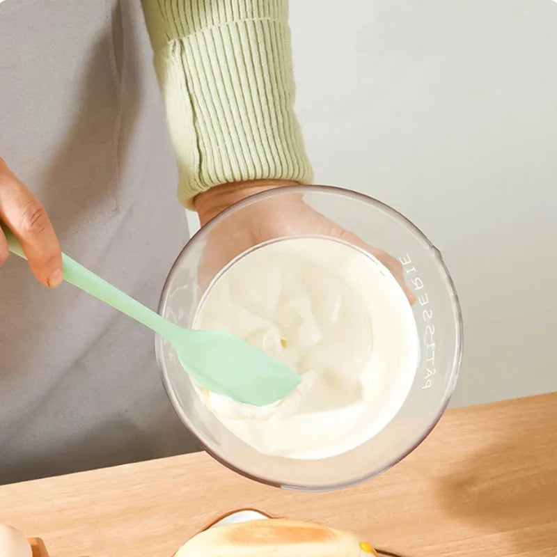 Heat Resistant Silicone Spatula – Non Stick Cream & Baking Tool