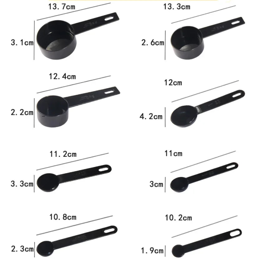 5–10PCS Kitchen Measuring Cups & Spoons Set – Baking & Cooking Measuring Tools