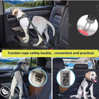 4Pcs Metal Pet Seat Belt Clip Heavy Duty Rustproof Scratch Resistant Buckle Lock for Vehicle Pet Leash Securement Car Accessorie