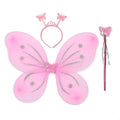 Luminous Wings Flashing Butterfly Skirt Lights Suit LED Children Costume Props Girls Skirts Angel 2-8year Easter Valentines Day