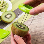 Fast Kiwi Cutter & Peeler – Stainless Steel Fruit Slicer Tool