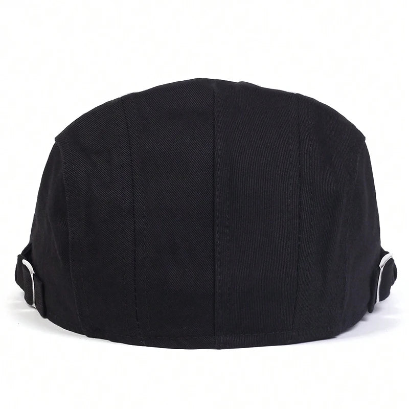 British Newsboy Flat Cap for Casual Vintage Outdoor Style