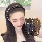 Synthetic Braided Headband for Women