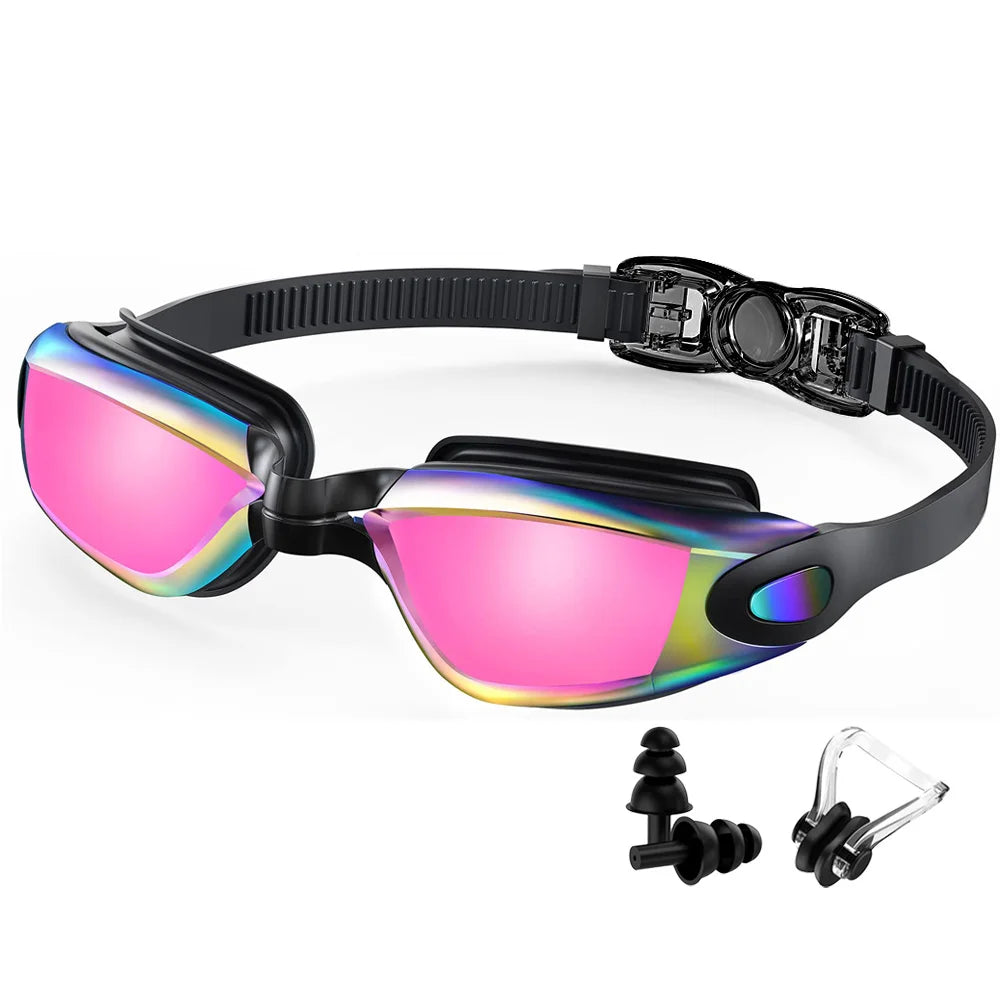 Professional Anti-Fog Waterproof Swimming Goggles with UV Protection