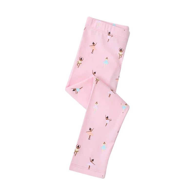 Jumping Meters 2-7T Unicorns Autumn Spring Girls Leggings Pants Print Full Length Girls  Baby Skinny Pencil Pants